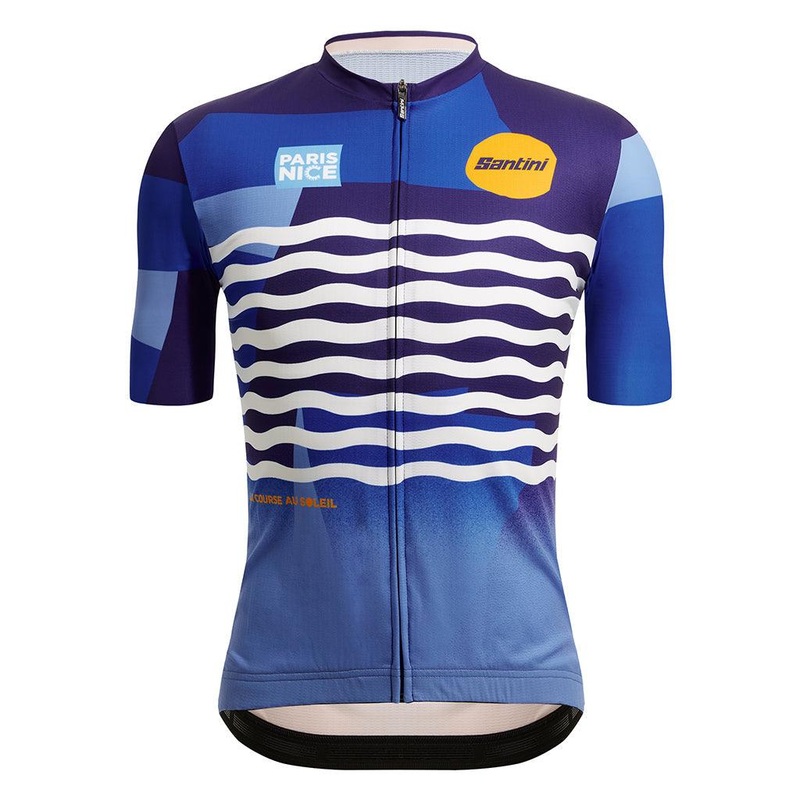 Santini TDF Paris Nice Mens Cycling Jersey (Print) M