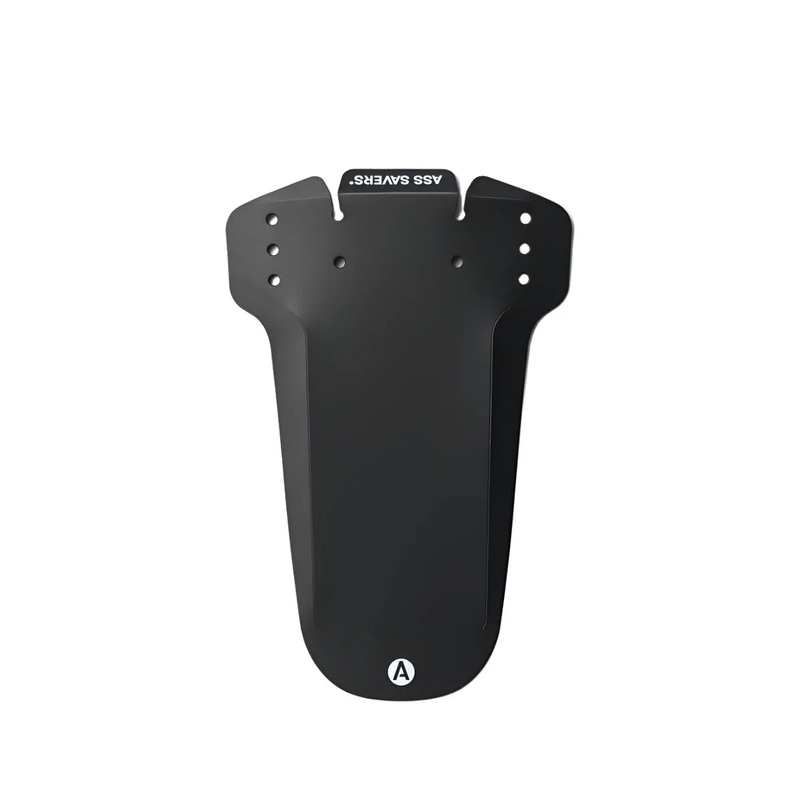 Ass Savers Mudder Regular Mudguard (Black) Front