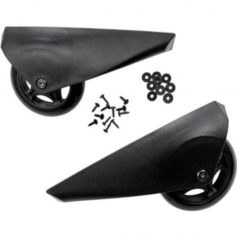 B&W Replacement Wheels For Bike Cases  (Black) 4 Pcs