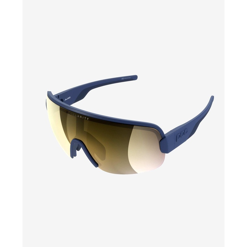 POC Aim Sport Sunglasses (Lead Blue)