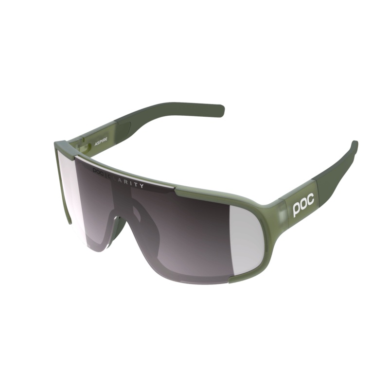 POC Aspire Sport Sunglasses (Epidote Green Translucent)