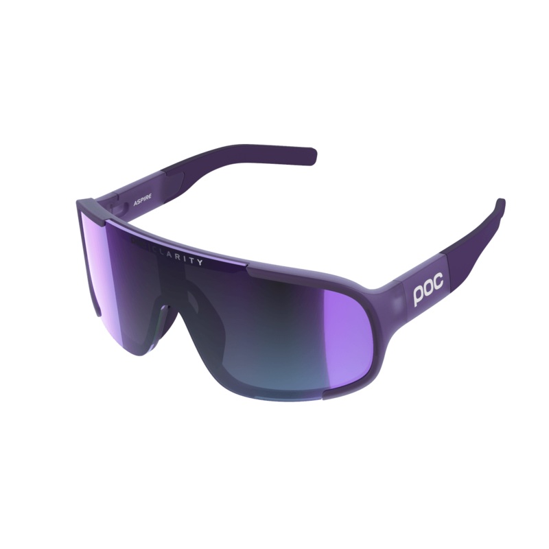POC Aspire Sport Sunglasses (Sapphire Purple Translucent)