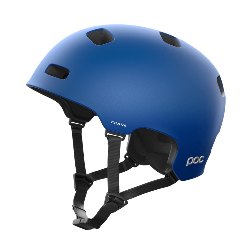 POC Crane MIPS Road Cycling Helmet (Opal Blue Translucent BSM) Medium (55-58)cm
