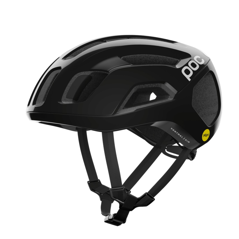 POC Ventral Air Road Cycling Helmet (Uranium Black) Small (50-56)cm