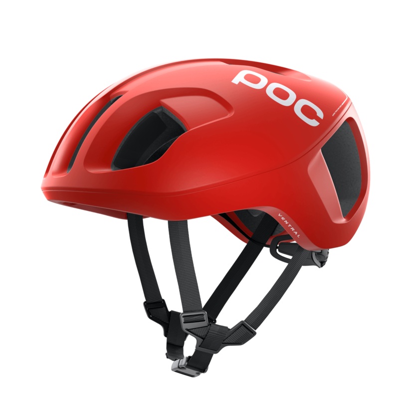 POC Ventral Spin Road Cycling Helmet (Prismane Red) Medium (54-59)cm