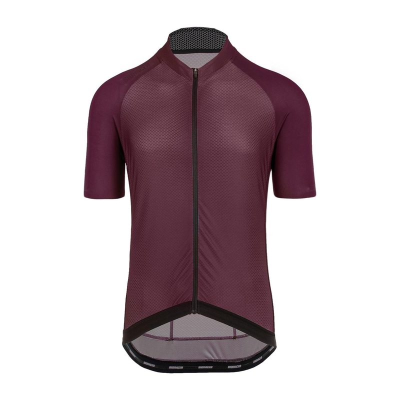 Bioracer Sprinter Coldblack Mens Cycling Jersey (Light Bordeaux) XXL