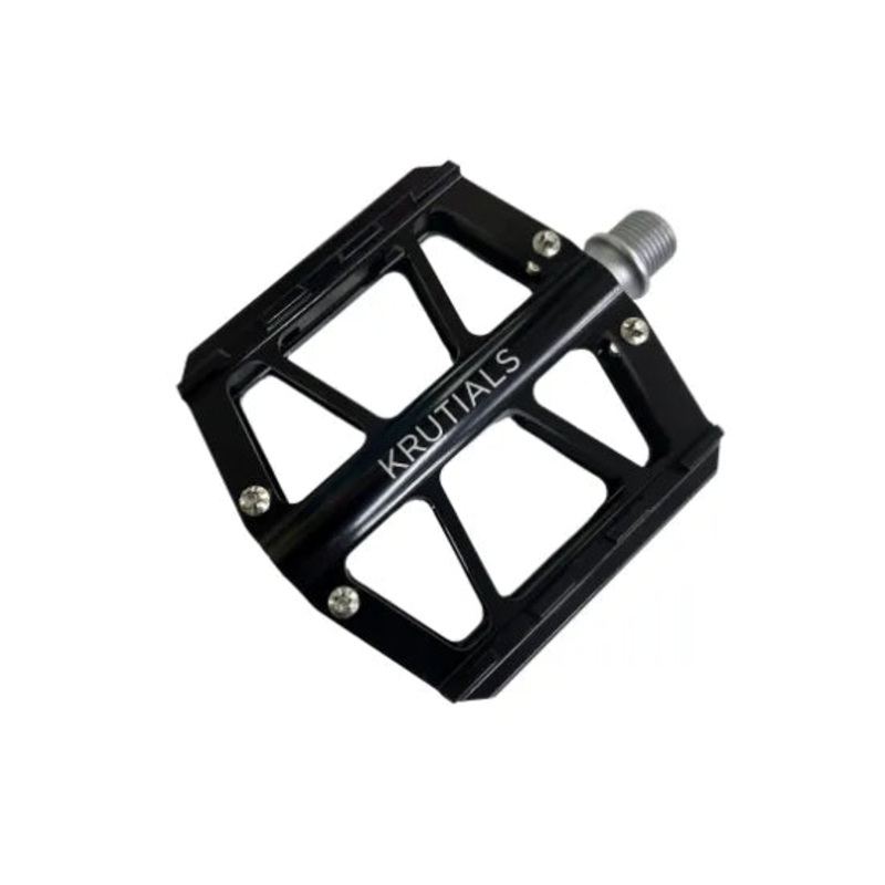 Krutials Aluminium Platform Pedals (Black)