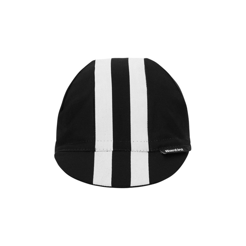 Santini Bengal Unisex Cycling Cap (Black) One Size
