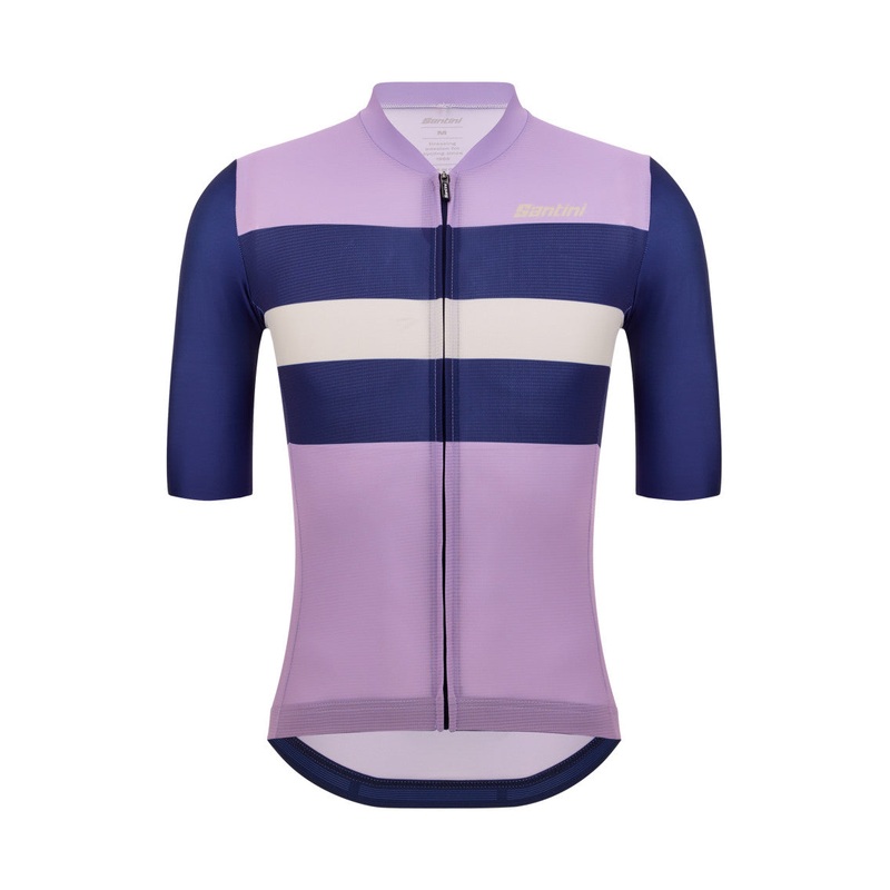 Santini Bengal Unisex Cycling Jersey (Navy Blue) M