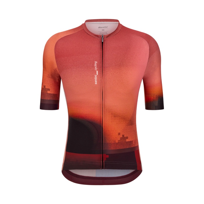 Santini Luce Unisex Cycling Jersey (Vineyard) M