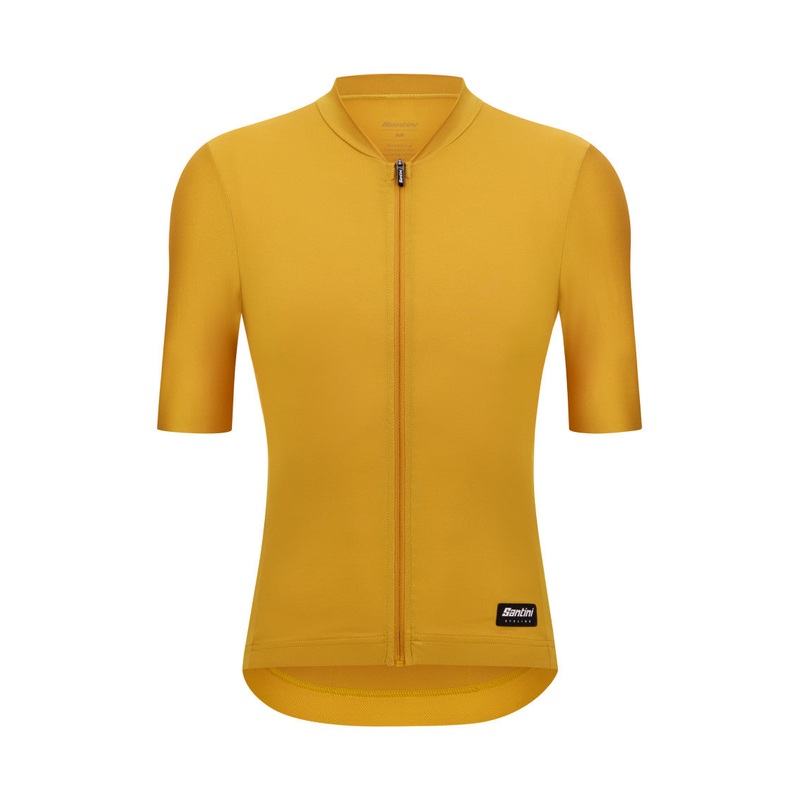 Santini Ready To Ride Unisex Cycling Jersey (Ochre) M