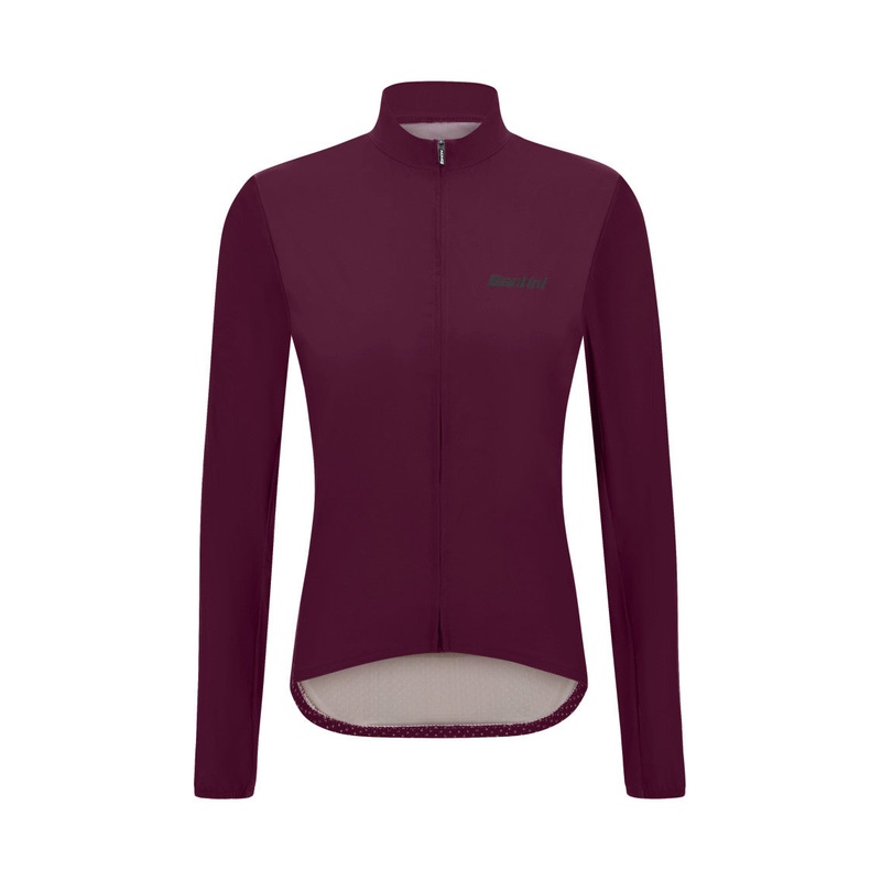 Santini Ready To Ride Wind Cycling Jacket (Black) M