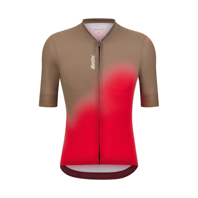 Santini Spot Unisex Cycling Jersey (Rashberry) M