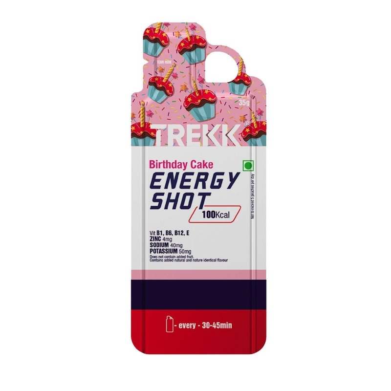 Trekk Energy Gel (Birthday Cake) Pack of 5