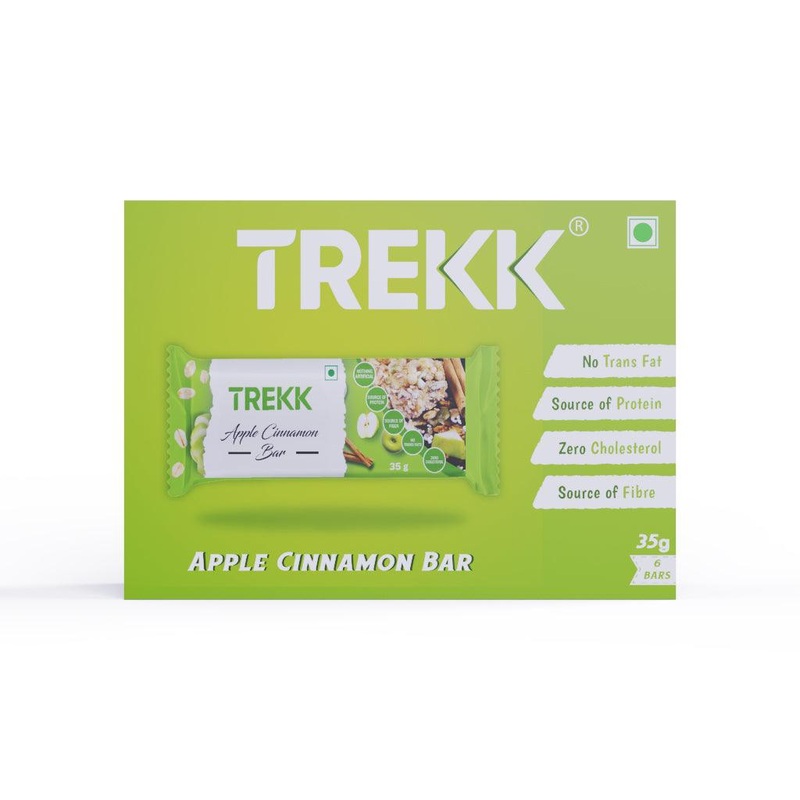 Trekk Granola Bars (Apple Cinnamon) Pack of 6