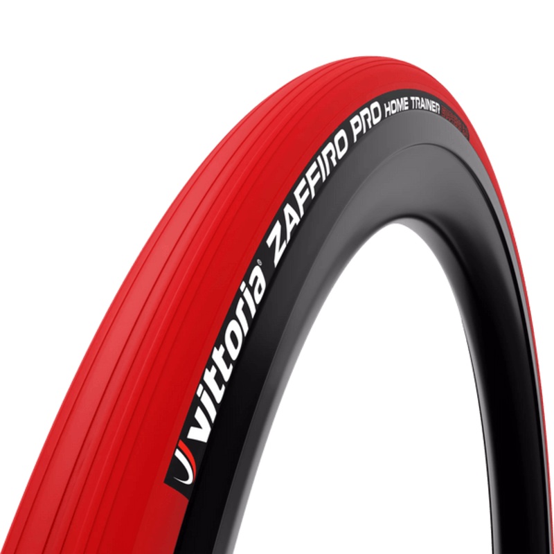 Vittoria Zaffiro Home Trainer Folding Tire (Red) 23c