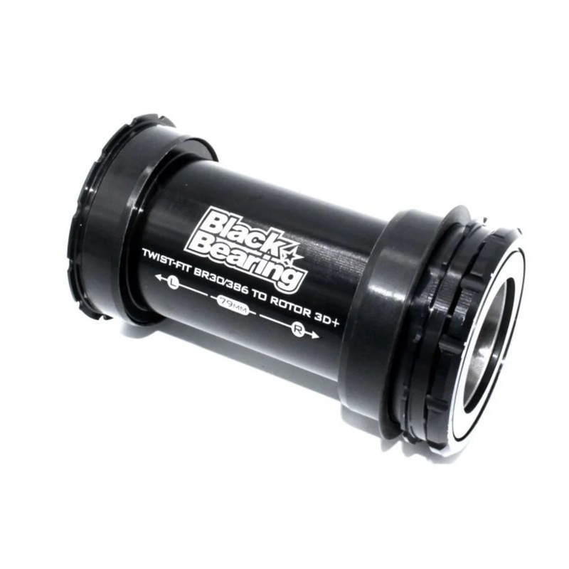 Black Bearing 46-79-30 B5 Bottom Bracket (Black)