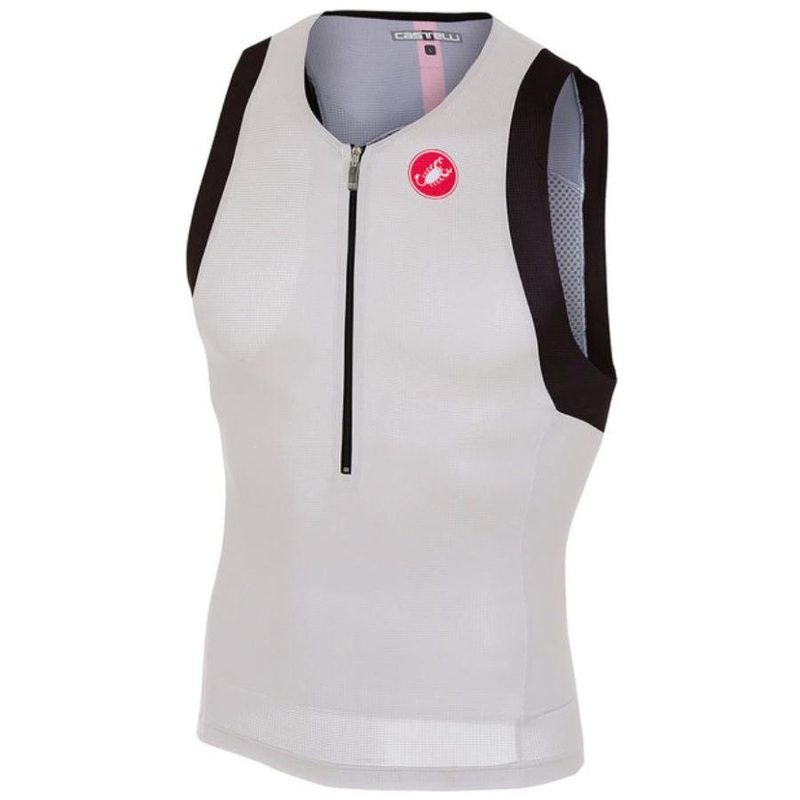 Castelli Free Tri Men’s Triathlon Top (White) M