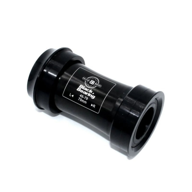 Black Bearing 46-79-24/GXP B5 Bottom Bracket (Black)