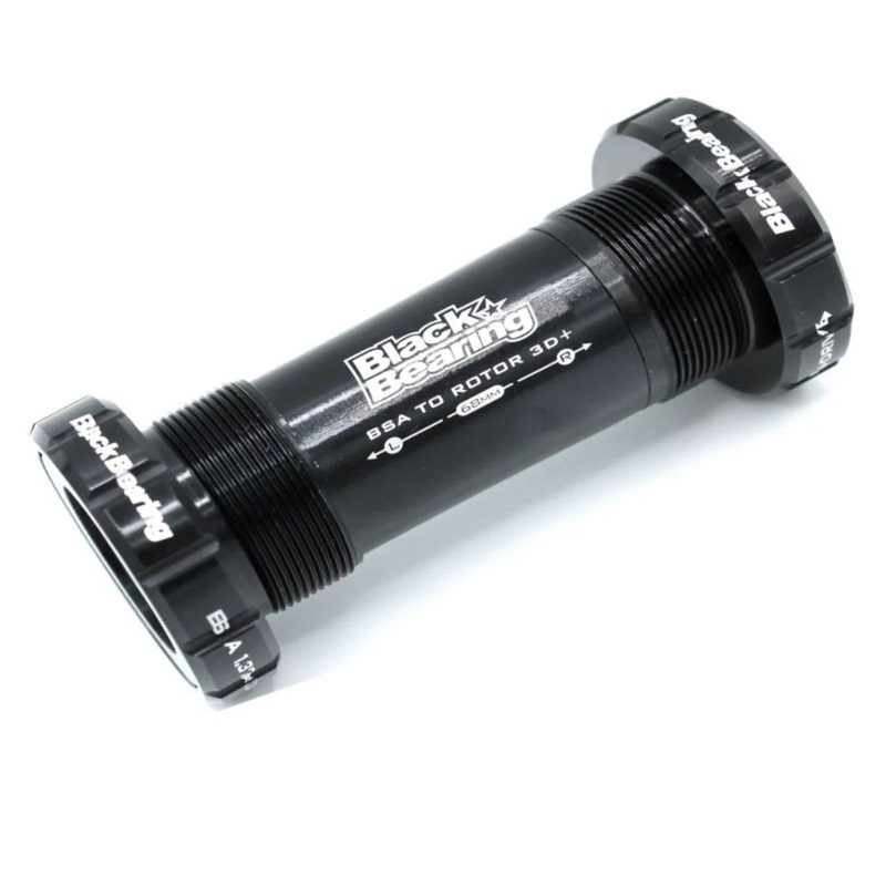 Black Bearing BSA 68/73-30 B5 Bottom Bracket (Black)