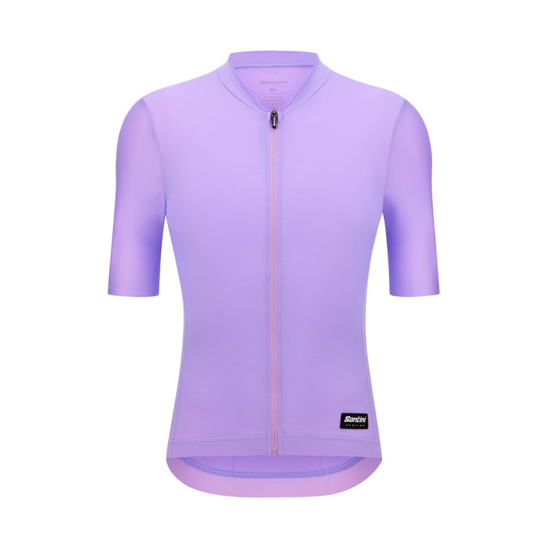 Santini Ready To Ride Unisex Cycling Jersey (Lilac) M