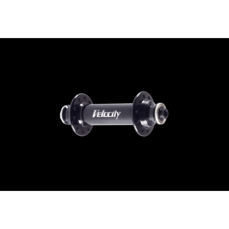 Velocity Race Front Hub 20 Hole Black