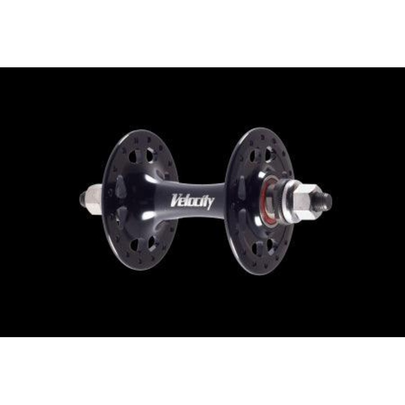 Velocity Track Front Hub 32 Hole Black