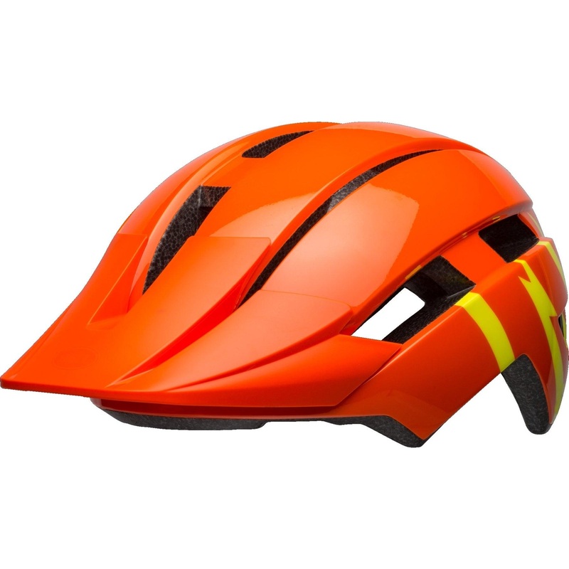 Bell Sidetrack II MTB Cycling Helmet (Gloss Orange/ Yellow) Universal (50-57)cm