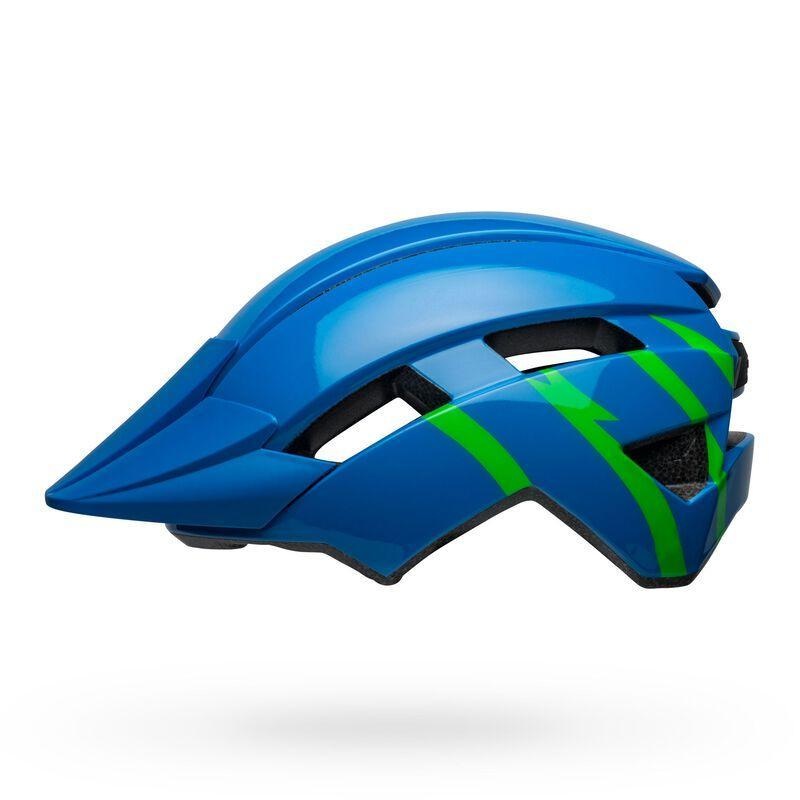 Bell Sidetrack II MTB Cycling Helmet (Strike Gloss Blue/Green) Universal (50-57)cm