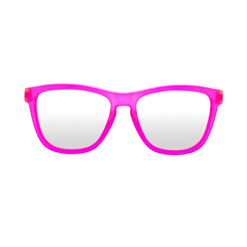 Craycol Pink Party Sunglasses (Icy White Reflective/Transparent Pink)