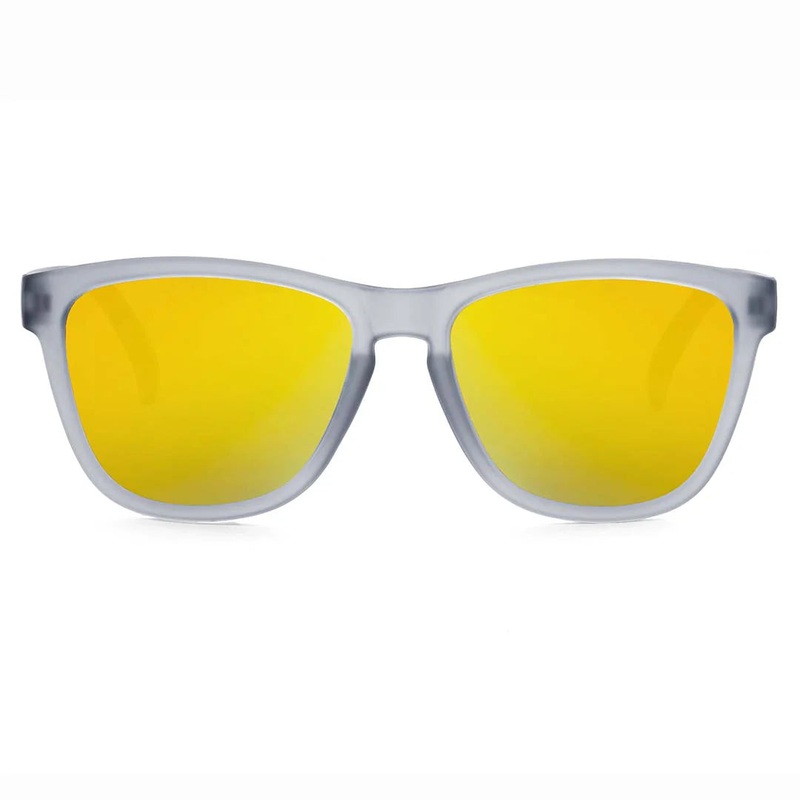 Craycol Storm Chasers Sport Sunglasses (Yellow Reflective/Translucent Grey)