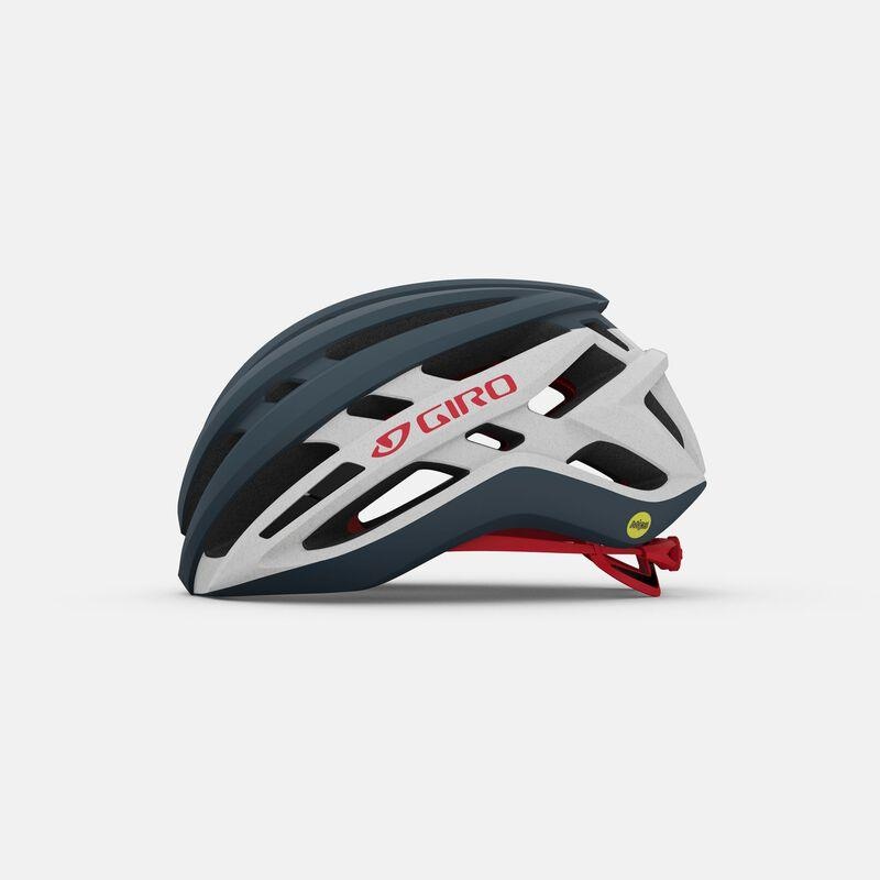 Giro Agilis Mips Road Cycling Helmet (Matte Midnight/White/Bright Red) Small (5155)cm
