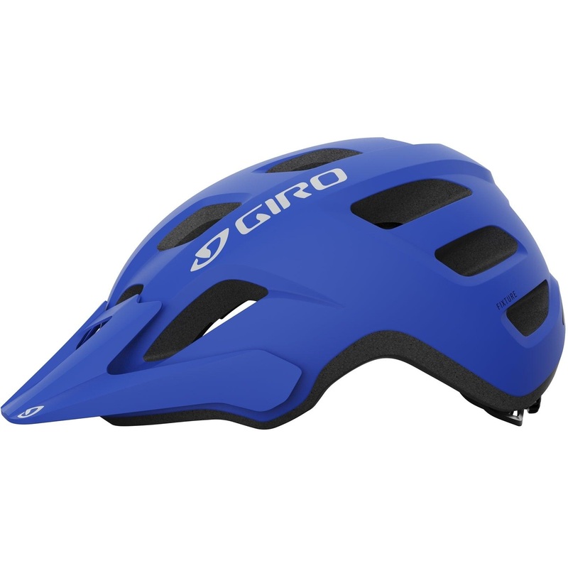 Giro Fixture MTB Cycling Helmet (Matte Trim Blue) Universal (54-61)cm