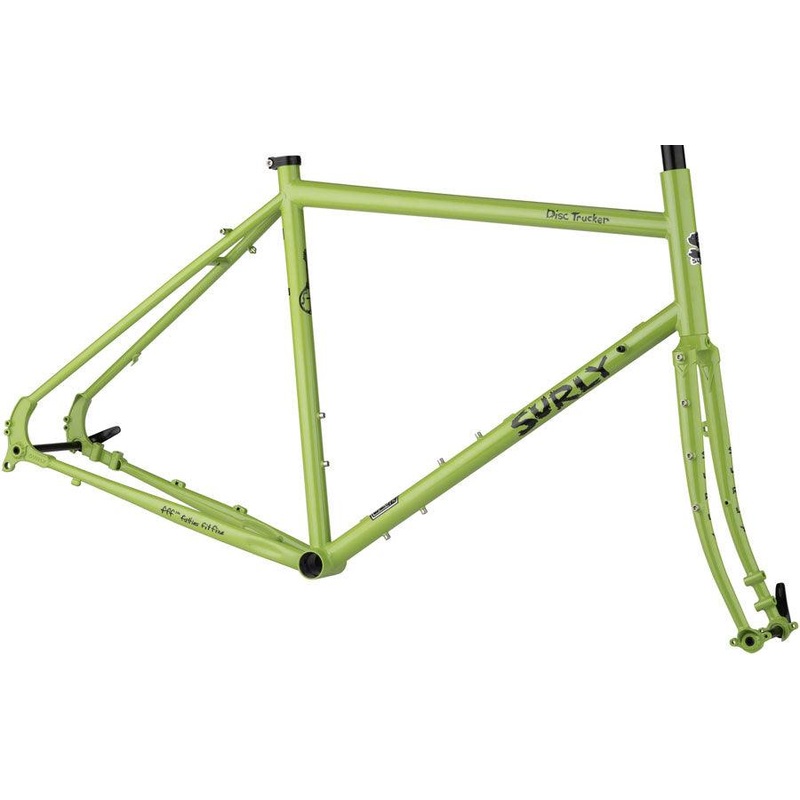 Surly Disc Trucker Road Frameset (Pea Lime Soup) 46cm