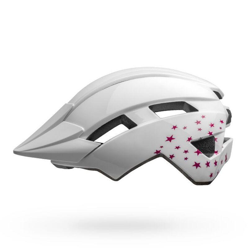 Bell Sidetrack II MTB Cycling Helmet (White Stars) Universal (50-57)cm