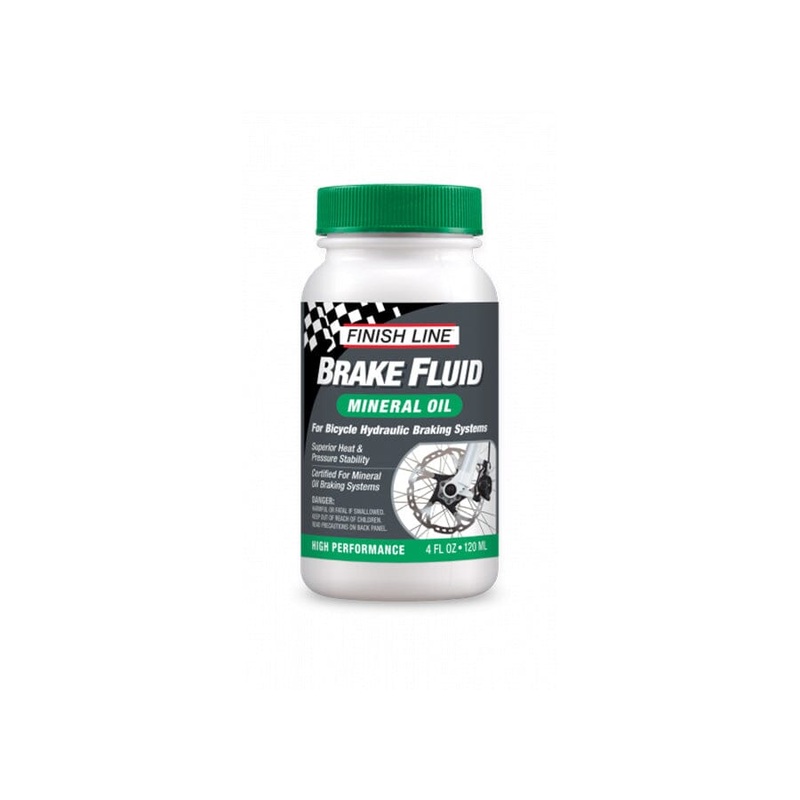 Finish Line Mineral Oil Brake Fluid, 4oz