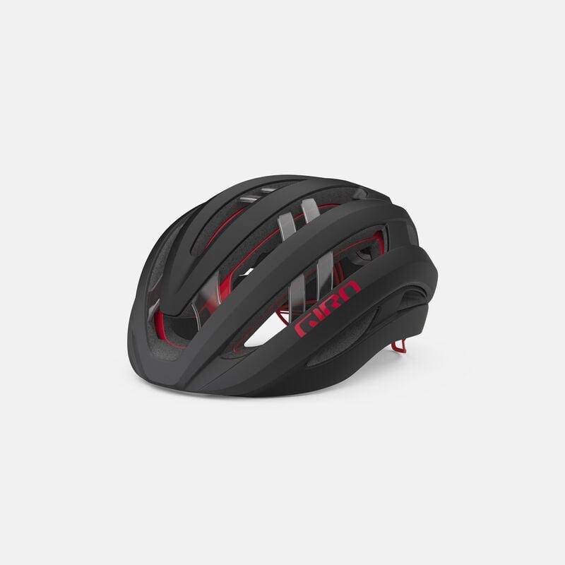 Giro Aries Spherical MIPS Road Cycling Helmet (Matte Carbon/Red) S (51-55 cm)