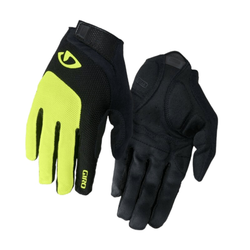 Giro Bravo Gel LF Mens Cycling Gloves(Highlight Yellow) M