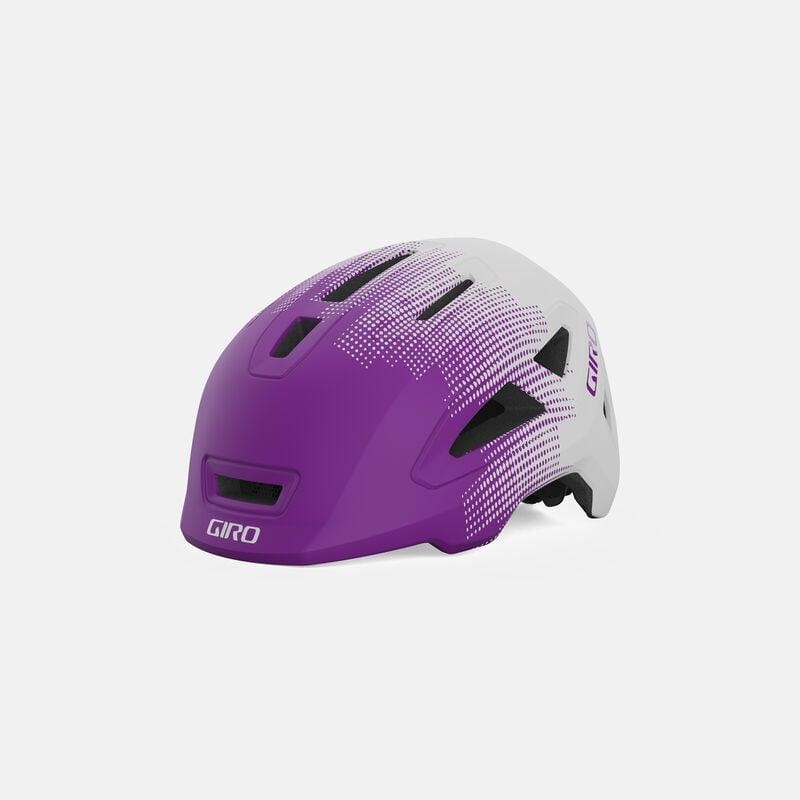 Giro Scamp II Kids Cycling Helmet (Matte Purple Towers) S (49-53 cm)