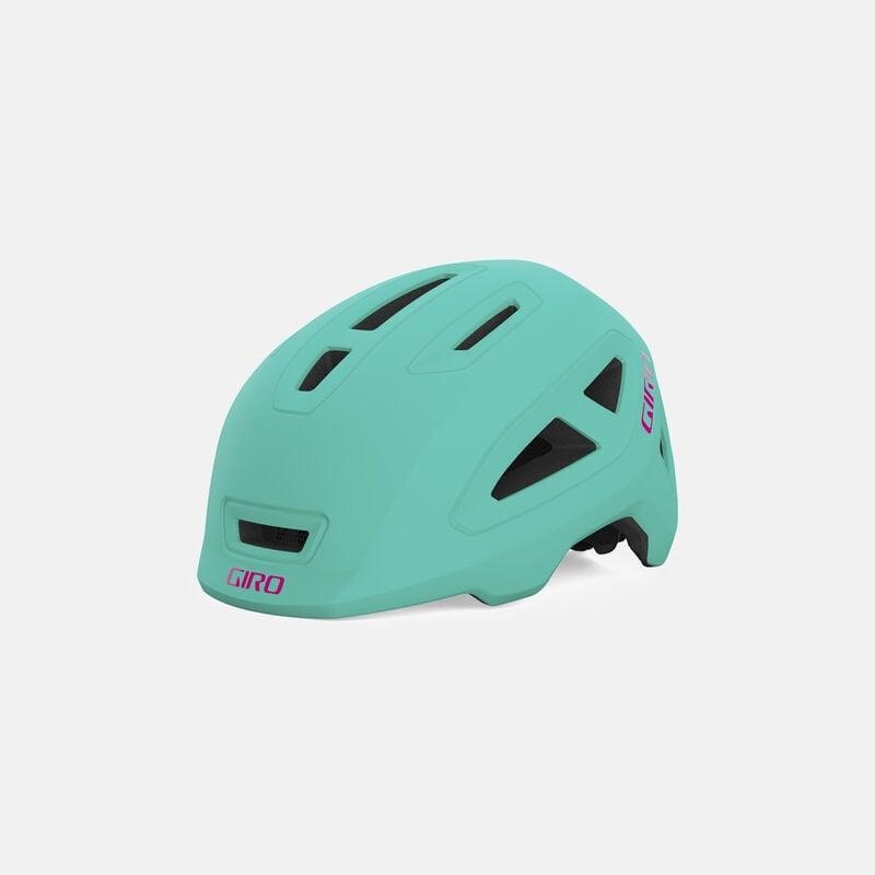Giro Scamp II Kids Cycling Helmet (Matte Screaming Teal/Bright Pink) S (49-53 cm)