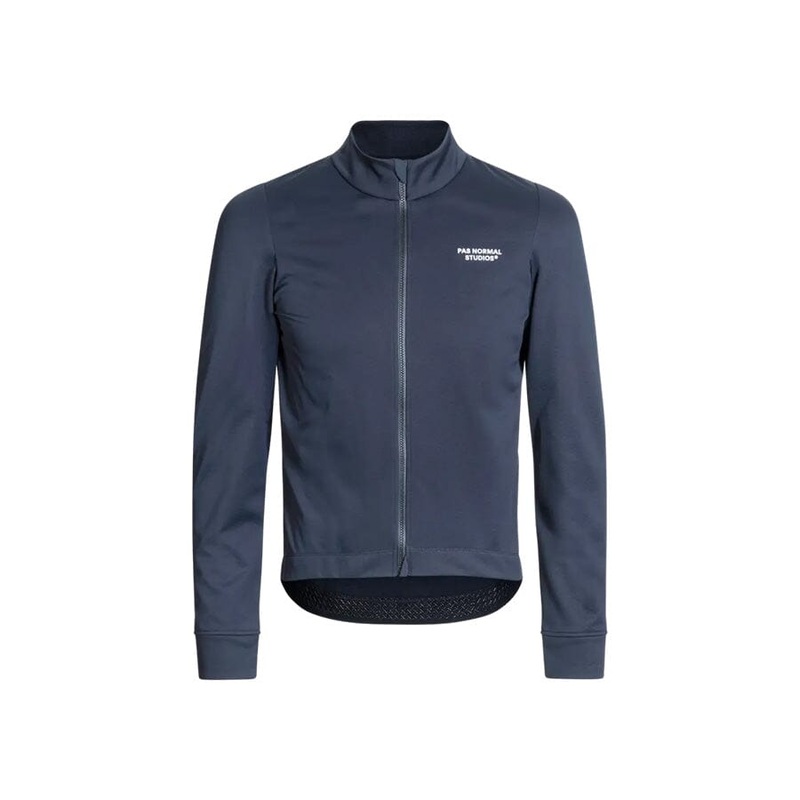 Pas Normal Studios Essential Thermal Long Sleeve Jersey Navy S