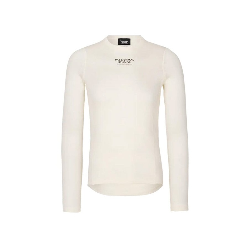 Pas Normal Studios Mid Long Sleeve Base Layer Off White S