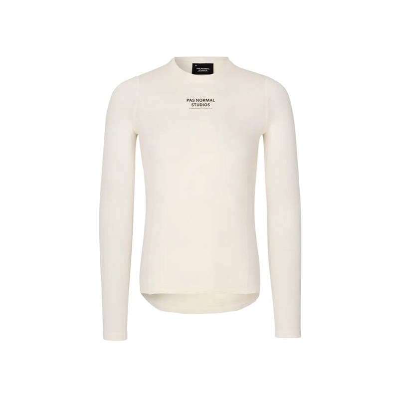 Pas Normal Studios Thermal Long Sleeve Baselayer Off White S