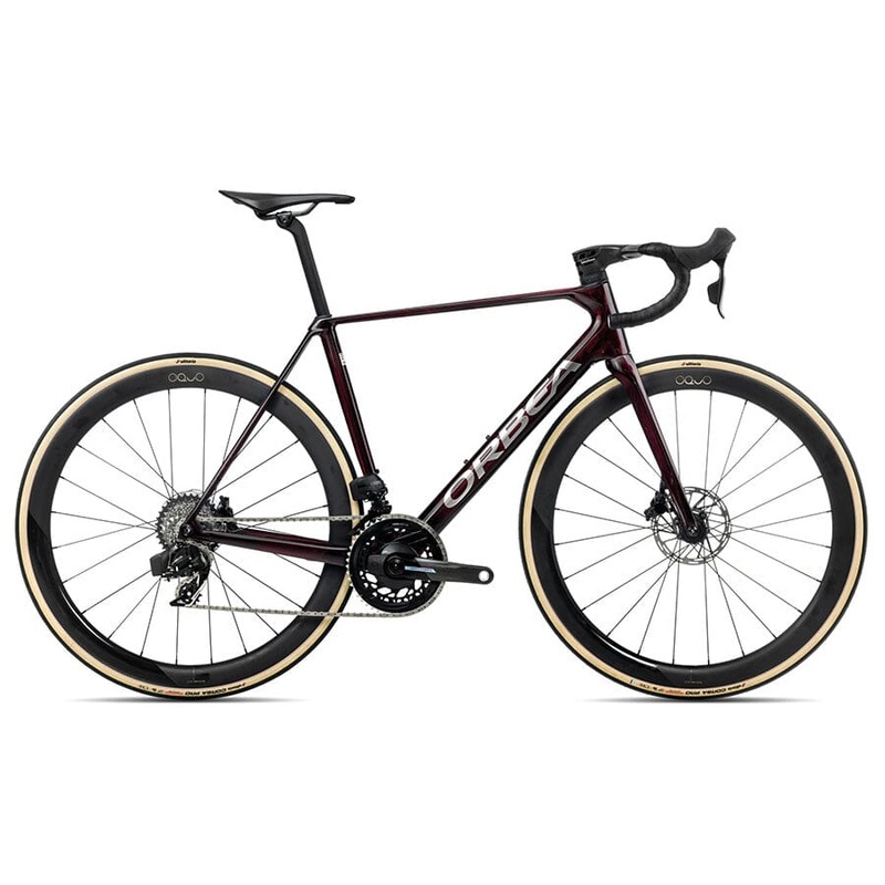 Orbea Orca M21ELTD PWR Orange Cloud (Matt) – Stone Blue (Matt-Gloss) 47