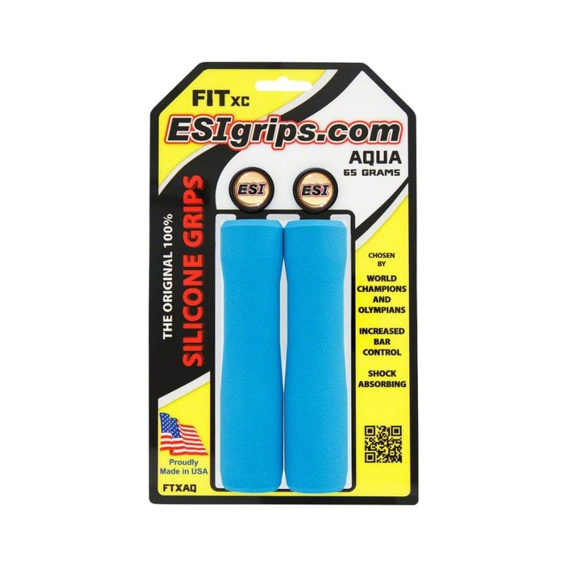 ESI FIT XC Grips Aqua