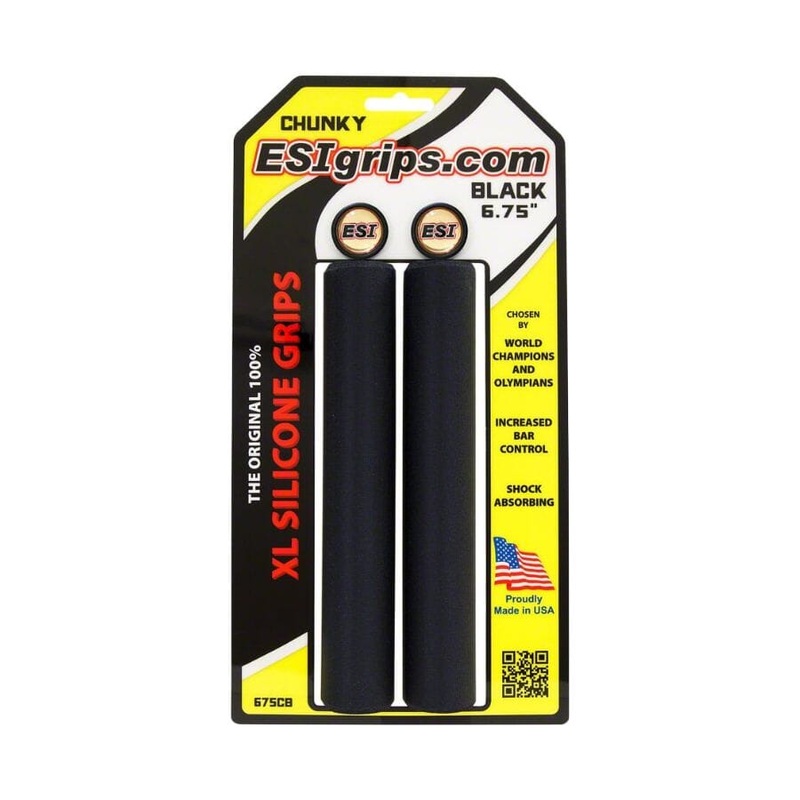 ESI XL Chunky Grips Black