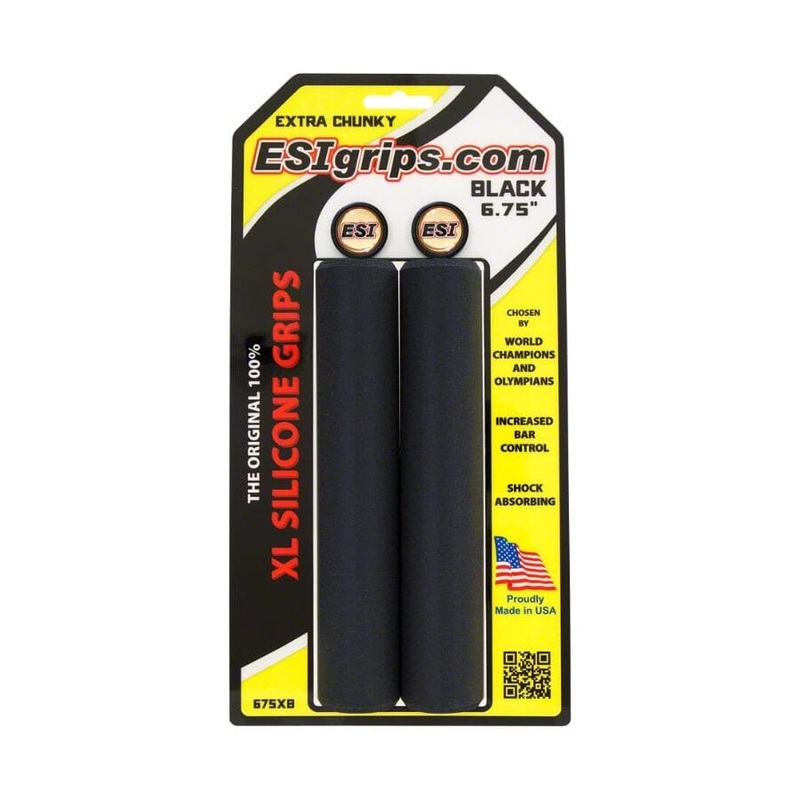 ESI XL Extra Chunky Grips Black