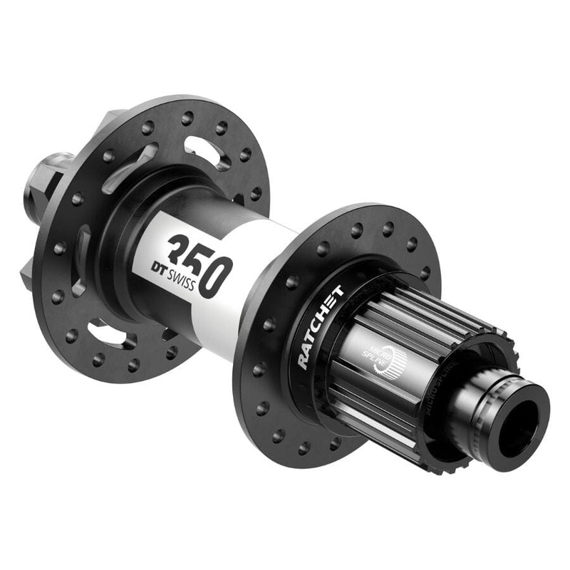 DT Swiss 350 Rear Hub 12×148 Ratchet System 36 SL 6-Bolt Shimano Micro Spline 28H