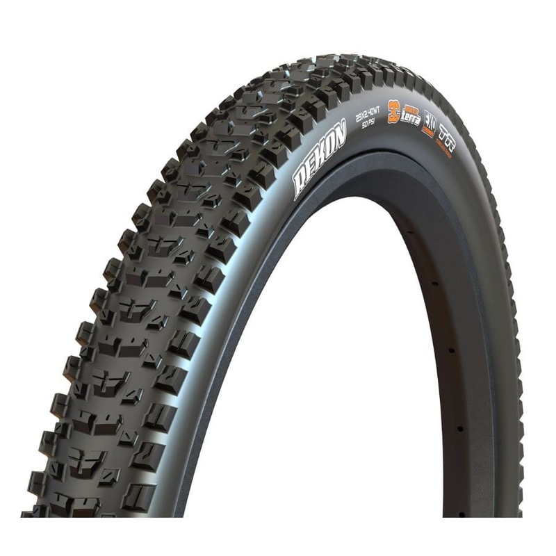Maxxis Rekon Tire 27.5 x 2.6, 60TPI, Tubeless, Folding, Black, Dual, EXO