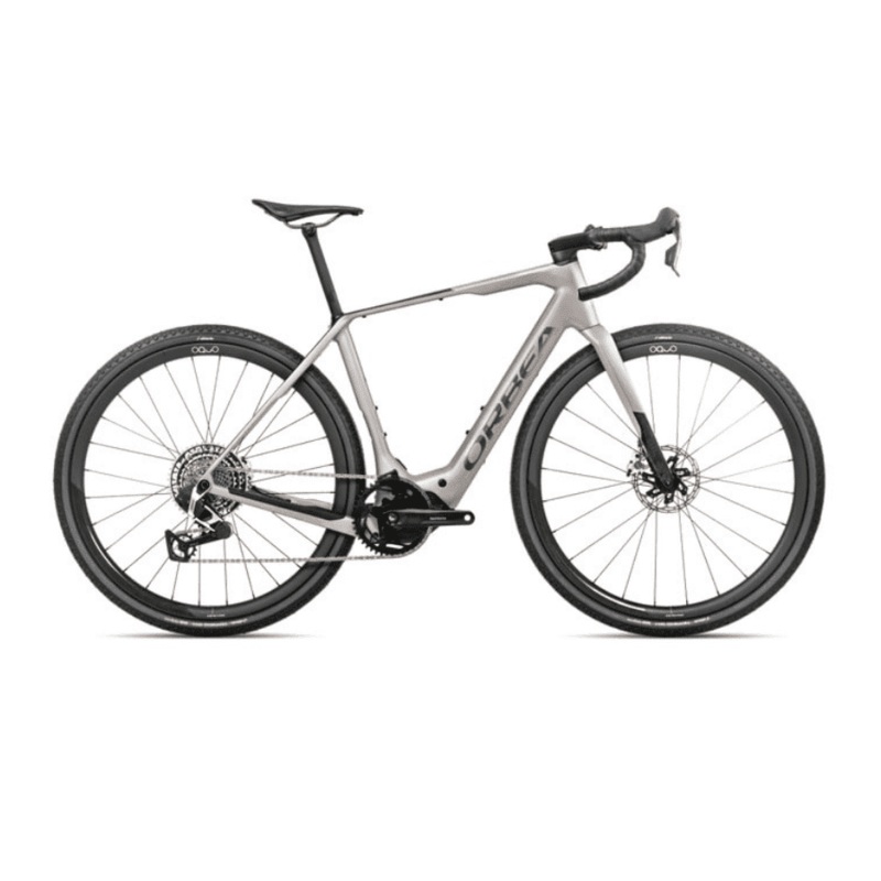 Orbea Denna M11e 28mph Nickel Matt – Carbon Raw Gloss XS
